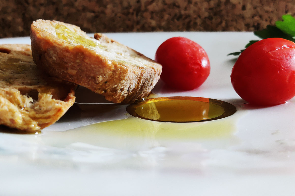 convogliare residui di olio evo